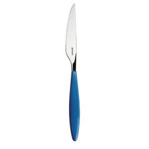 Couteau STEAK Feeling Guzzini bleu méditerranée 23001076