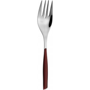 Fourchette de service Bugatti Glamour Rouge Marsala 25 cm BUGGLA02112MA