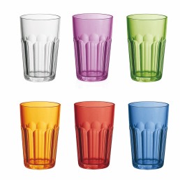 Set de verres hauts colorés Happy Hour Guzzini 07230652
