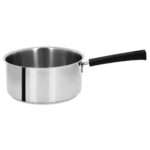 Casserole inox Mutine Cristel fixe noir