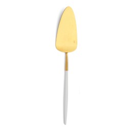 Pelle à tarte blanche et dorée Cutipol Goa