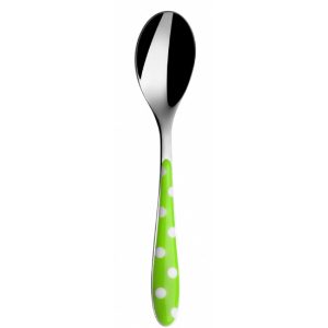 Cuillère à café Bugatti Pois Vert Pomme 16 cm