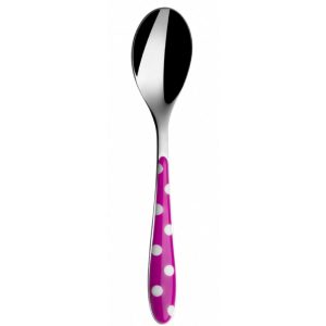 Cuillère à café Bugatti Pois Fuchsia 16 cm
