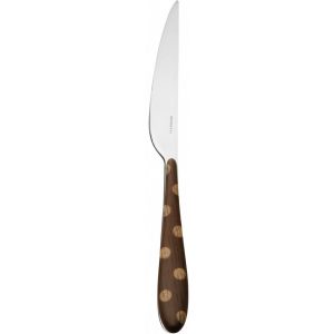 Couteau de table Bugatti Pois Acajou 24 cm