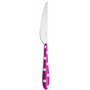 Couteau de table Bugatti Pois Fuchsia 24 cm