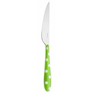 Couteau de table Bugatti Pois Vert Pomme 24 cm