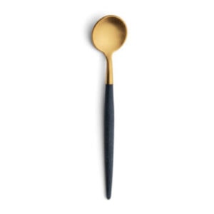 Cuillère Moka Goa Cutipol bleu et doré