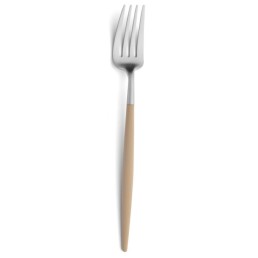 Fourchette de table Goa Cutipol ivoire et inox