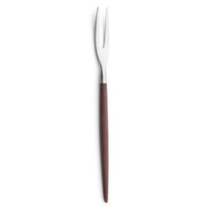 Fourchette japonaise Goa Cutipol marron et inox