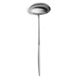 Louche à soupe Goa Cutipol blanc et inox