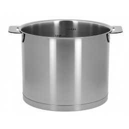 Casserole haute graduée en inox Strate Cristel amovible