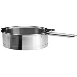 Coffret sauteuse avec couvercle et poignée Zénith Strate Cristel Ø 24 cm