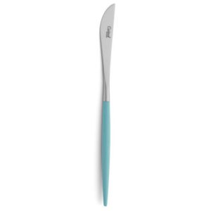 Couteau à dessert Goa Cutipol turquoise et inox 20 cm