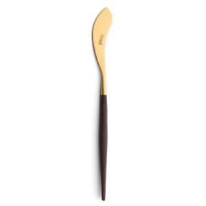 Couteau à poisson Goa Cutipol marron et doré 21 cm