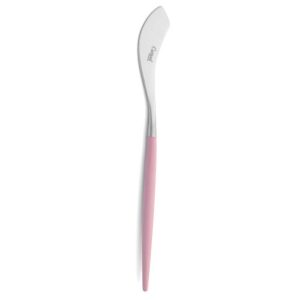 Couteau à poisson Goa Cutipol rose et inox 21 cm