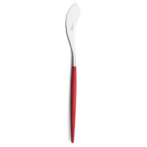 Couteau à poisson Goa Cutipol rouge et inox 21 cm