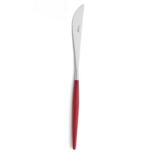 Couteau de service Goa Cutipol rouge et inox 24 cm