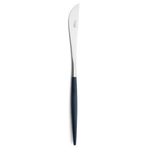 Couteau de table Goa Cutipol bleu et inox 23 cm