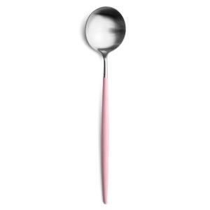 Cuillère de service Goa Cutipol rose et inox 26 cm