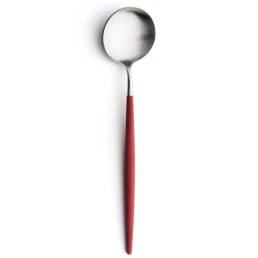 Cuillère de service Goa Cutipol rouge et inox 26 cm