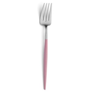 Fourchette à poisson Goa Cutipol rose et inox 20 cm