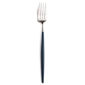 Fourchette de service Goa Cutipol bleu et inox 26 cm