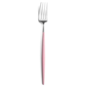 Fourchette de service Goa Cutipol rose et inox 26 cm