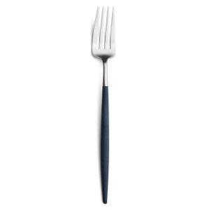 Fourchette de table Goa Cutipol bleu et inox 22 cm