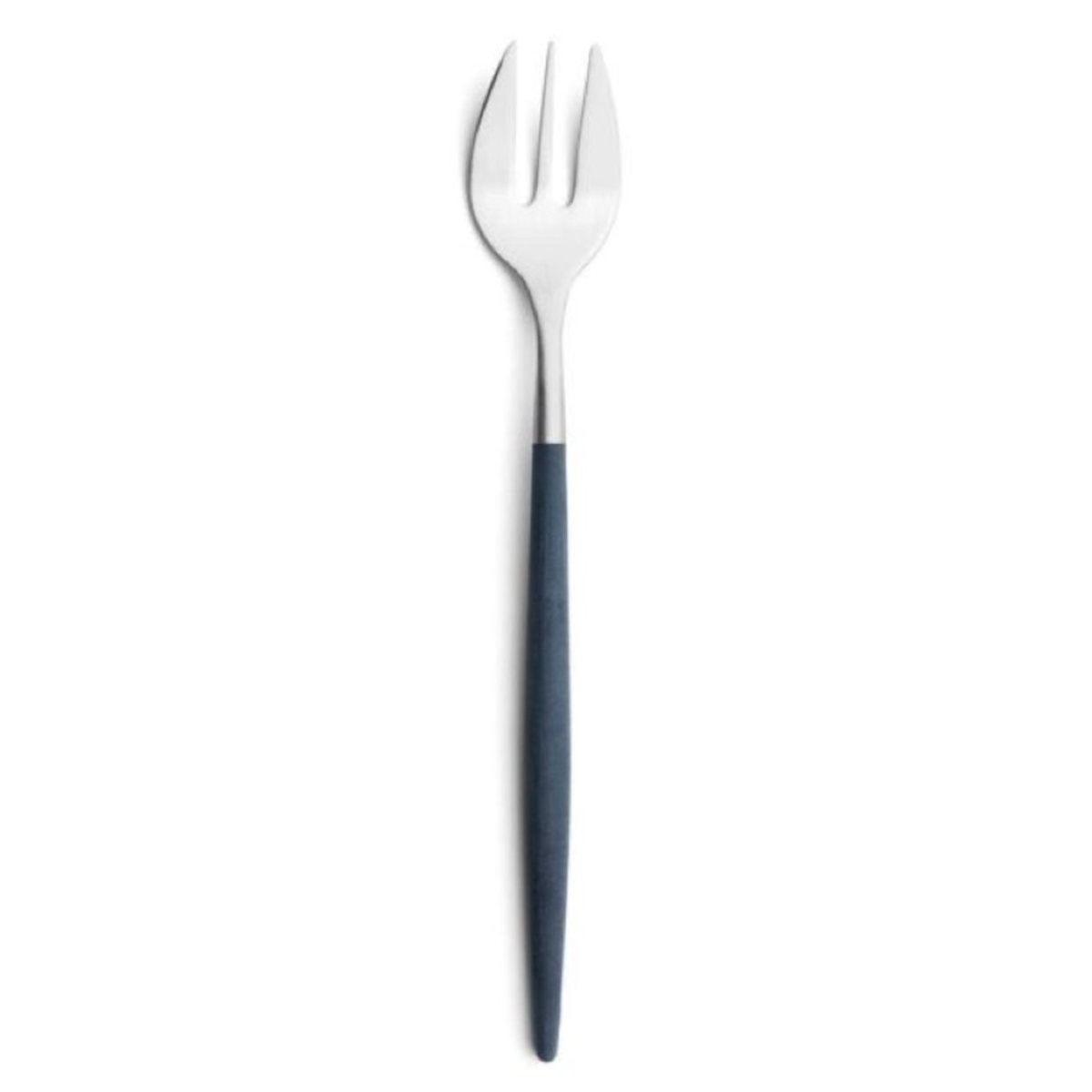 Fourchette à huître Goa Cutipol bleu et inox 17 cm