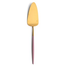 Pelle à tarte Goa Cutipol rose et doré 28 cm