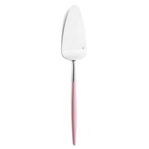 Pelle à tarte Goa Cutipol rose et inox 28 cm