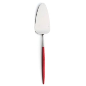 Pelle à tarte Goa Cutipol rouge et inox 28 cm