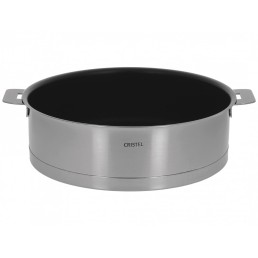 Sauteuse en inox avec anti-adhérent Exceliss Strate Cristel amovible