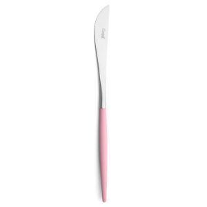 Couteau à steak Goa Cutipol rose et inox 22 cm