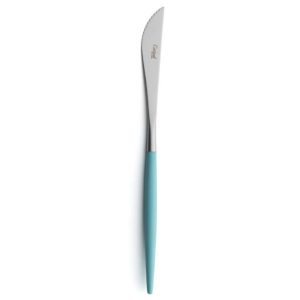 Couteau à steak Goa Cutipol turquoise et inox 22 cm