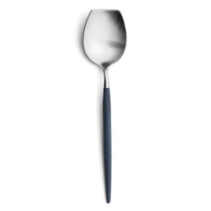 Cuillère à sucre Goa Cutipol bleu et inox 13 cm