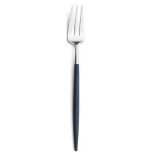 Fourchette à tarte Goa Cutipol bleu et inox 17 cm