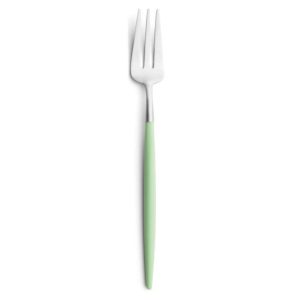 Fourchette à tarte Goa Cutipol vert céladon et inox 17 cm