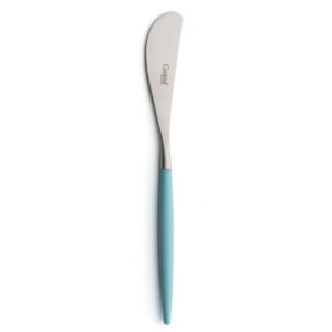 Tartineur Goa Cutipol turquoise et inox 17 cm