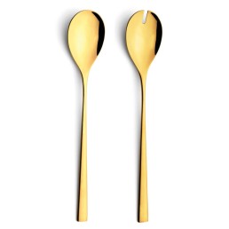 Couverts à salade Duna Cutipol couleur Or 26 cm
