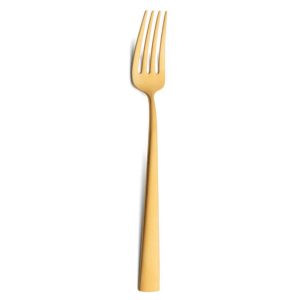 Lot de 6 fourchettes à dessert Duna Cutipol couleur Or Mat 18 cm