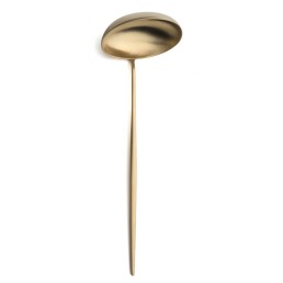 Louche à soupe Moon Cutipol couleur Champagne Mat 27 cm