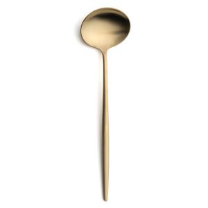 Louche à sauce Moon Cutipol couleur Champagne Mat 21 cm