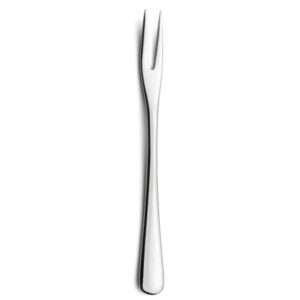 Lot de 6 fourchettes à escargots Atlântico Cutipol en inox brillant 12 cm