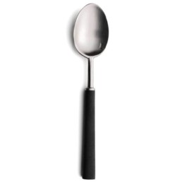 Lot de 6 cuillères à café Ebony Cutipol en inox brossé 14 cm