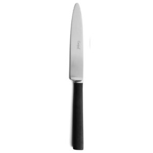 Lot de 6 couteaux à dessert Ebony Cutipol en inox brossé 20 cm