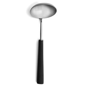 Louche à sauce Ebony Cutipol en inox brossé 20 cm