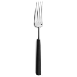 Fourchette de service Ebony Cutipol en inox brossé 25 cm