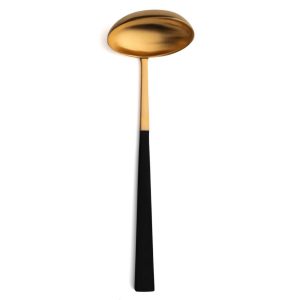 Louche à sauce Kube Cutipol doré mat 22 cm