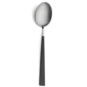 Cuillère de service Kube Cutipol en inox brossé 26,5 cm